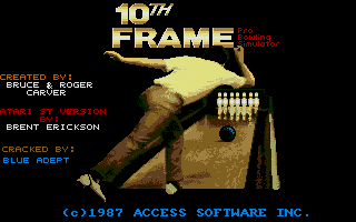 Screenshot of 10th Frame