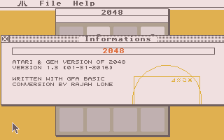 Large screenshot of 2048