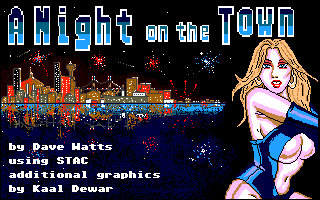 Thumbnail of other screenshot of Night On The Town, A