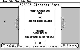 Thumbnail of other screenshot of 'ABCD' Alphabet Game
