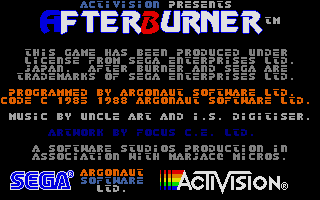 Large screenshot of Afterburner