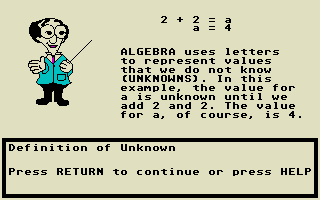 Screenshot of Algebra 2 - Vol 1