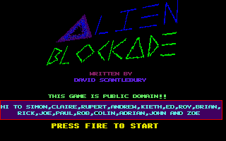 Screenshot of Alien Blockade