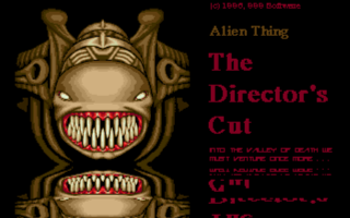Large screenshot of Alien Thing - The Directors Cut