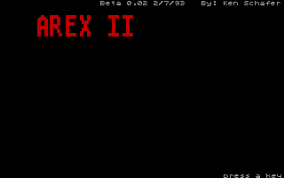 Large screenshot of Arex II
