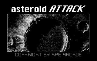 Screenshot of Asteroid Attack