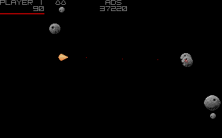 Large screenshot of Asteroids Deluxe