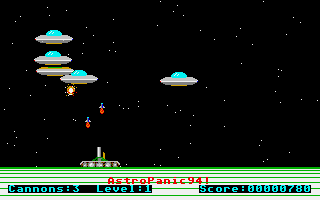 Large screenshot of AstroPanic 94!