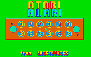 Large screenshot of Atari Awari