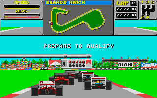 Screenshot of Atari Grand Prix