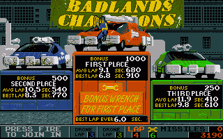 Screenshot of Badlands