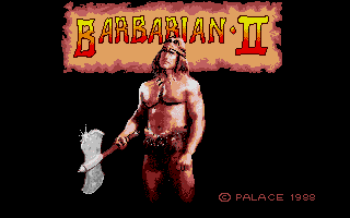 Large screenshot of Barbarian II - The Dungeon of Drax