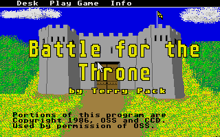 Thumbnail of other screenshot of Battle for the Throne