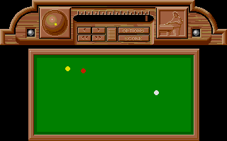Screenshot of Billiards Simulator
