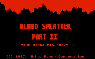 Large screenshot of Blood Splatter part 2