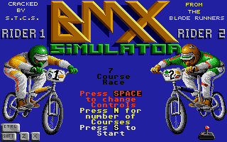 Screenshot of BMX Simulator