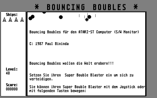 Screenshot of Bouncing Boubles