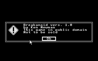 Screenshot of Breakanoid