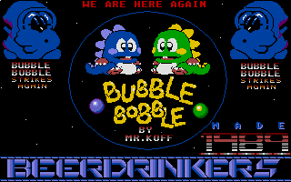 Large screenshot of Bubble Bobble - Strikes Again