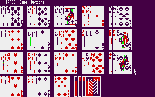 Screenshot of Cards