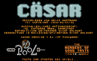 Screenshot of Cäsar
