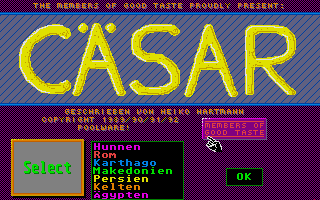 Large screenshot of Cäsar