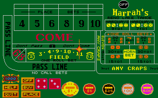 Large screenshot of Casino Craps