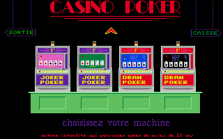 Large screenshot of Casino Poker