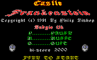 Screenshot of Castle Frankenstein