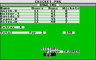 Large screenshot of Championship Cricket