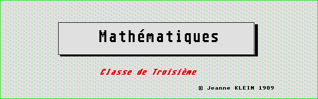 Thumbnail of other screenshot of Col'Math - Mathématiques 3e