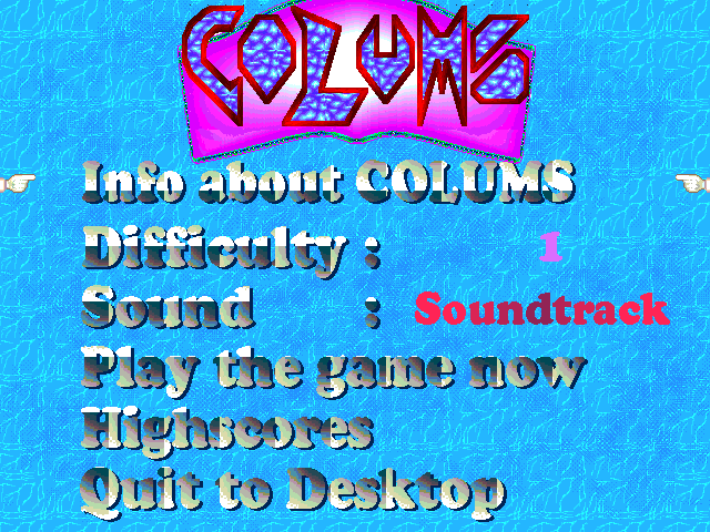 Large screenshot of Colums