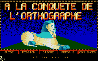 Large screenshot of Conquête De L'Orthographe, À La - 6e-5e