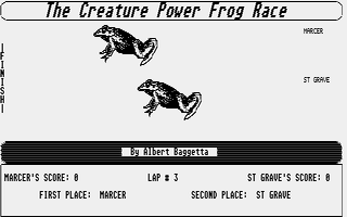Thumbnail of other screenshot of Creature Power Frog Race