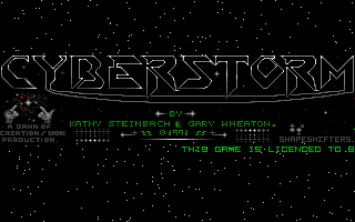 Thumbnail of other screenshot of Cyberstorm