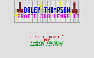 Thumbnail of other screenshot of Daley Thompson Erotic Challenge II