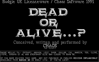 Large screenshot of Dead or Alive