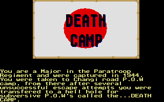 Large screenshot of Death Camp