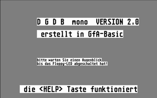 Screenshot of DGDB mono