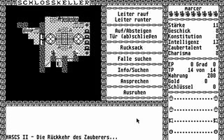 Large screenshot of Die Wiederkehr des Zauberers