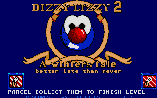 Large screenshot of Dizzy Lizzy 2 - A Winters Tale