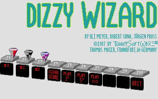 Screenshot of Dizzy Wizard