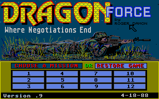 Thumbnail of other screenshot of Dragon Force Where Negotiations End