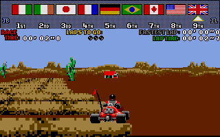 Large screenshot of Drivin' Force