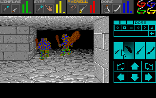 Large screenshot of Dungeon Master - The Tomb of King Hissssa