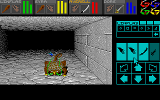 Large screenshot of Dungeon Master - The Tomb of King Hissssa