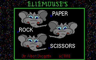 Screenshot of Ellemouses Paper Rock Scissors