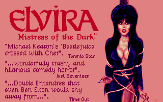 Screenshot of Elvira - Mistress of the Dark
