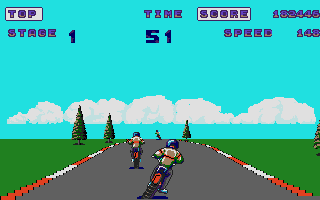 Large screenshot of Enduro Racer