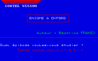 Thumbnail of other screenshot of Enigme a Oxford